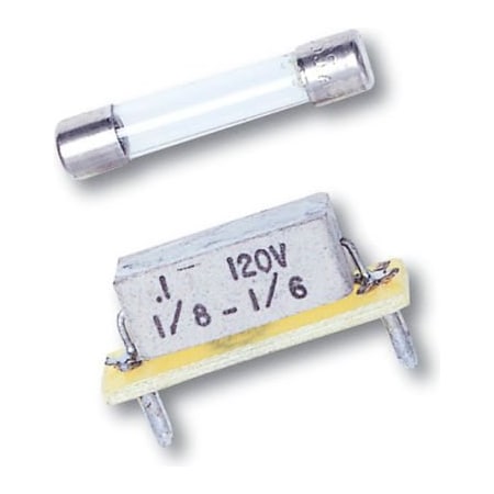 Baldor-Reliance Baldor-Reliance Plug-in Horsepwer Resistor and Fuse Kit, 0.035 Ohms, 3.3 Amps BR0035